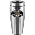 Police Steel Travel Mug
